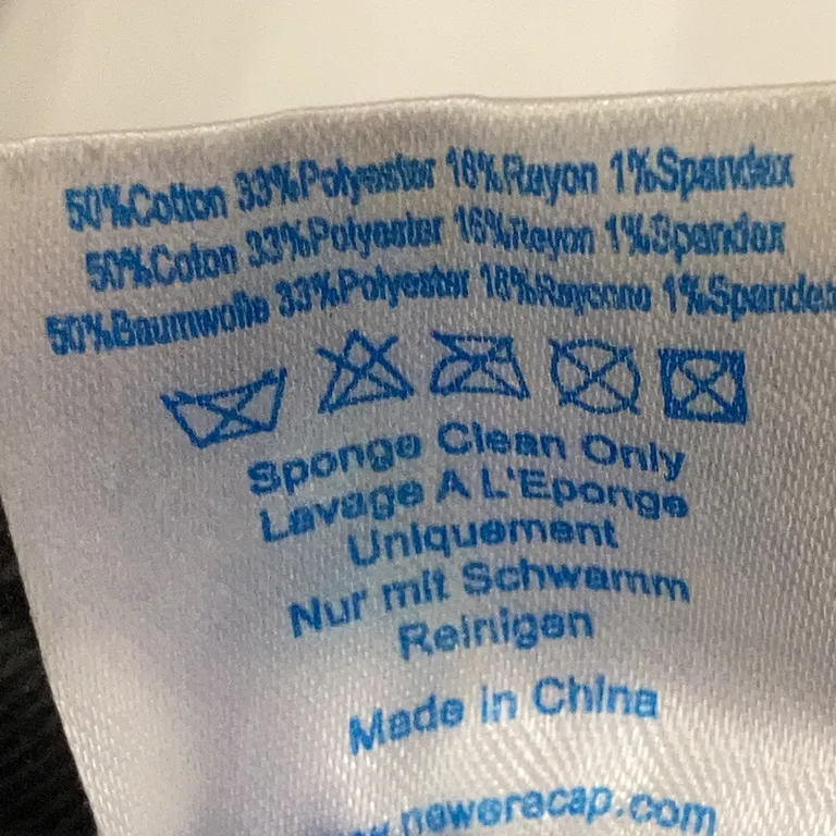 Keps (Grå) från IFK Göteborg Polyester, Viskos, Elastan, Bomull - Materialetikett