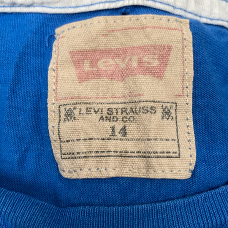T-shirt (Blå) från Levi's Premium Bomull - Varumärke