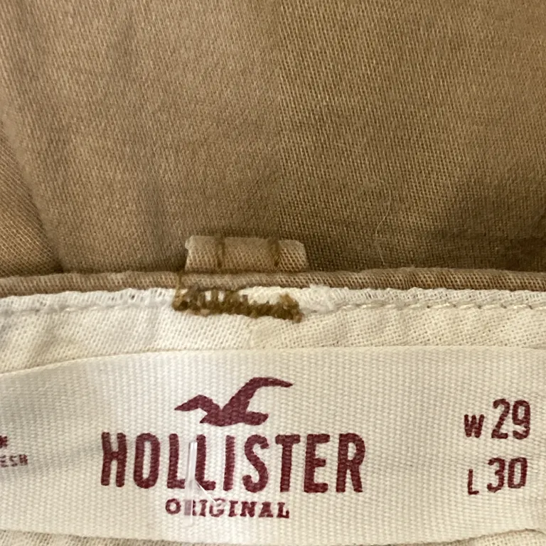 Byxor (Beige) från Hollister Bomull, Elastan - Varumärke