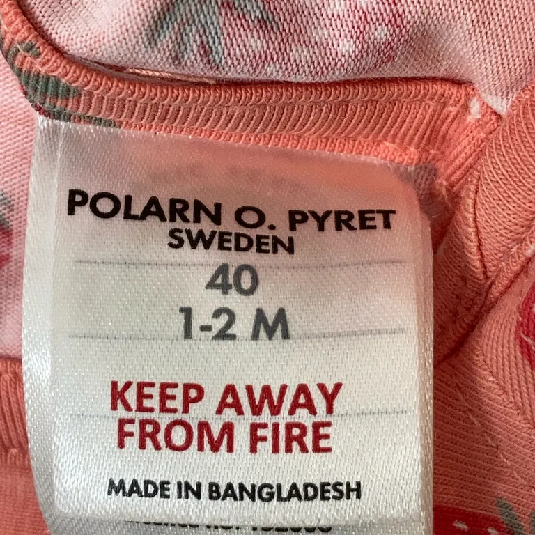 Mössa (Rosa, Flerfärgad) från Polarn O. Pyret Bomull, Elastan - Varumärke