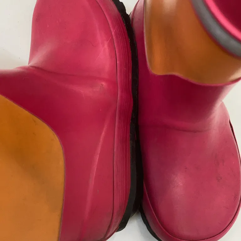 Gummistövlar (Rosa, Orange) från Nokian Polyuretan - Fläckig - Yta
