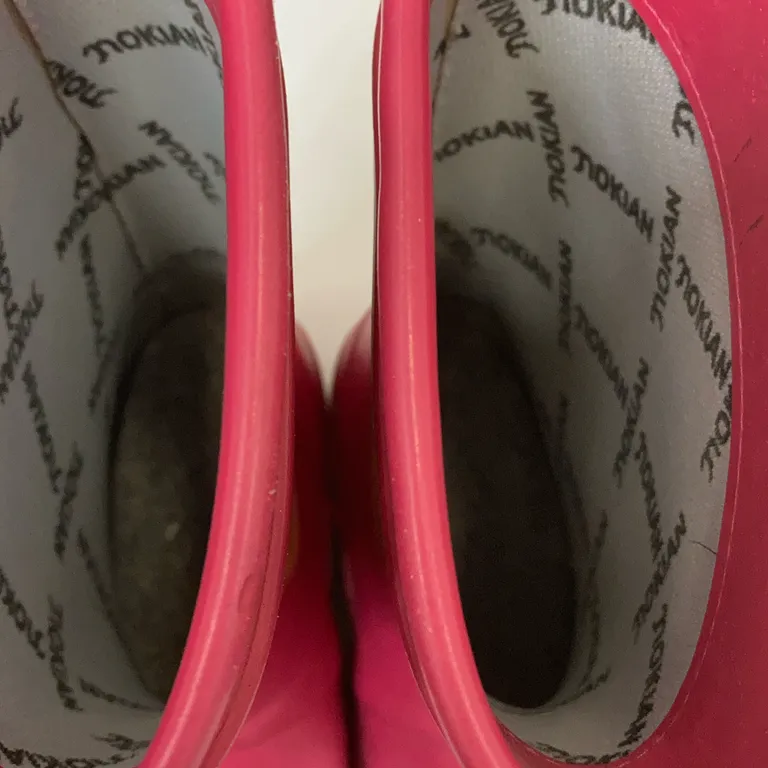 Gummistövlar (Rosa, Orange) från Nokian Polyuretan - Fläckig - Insida