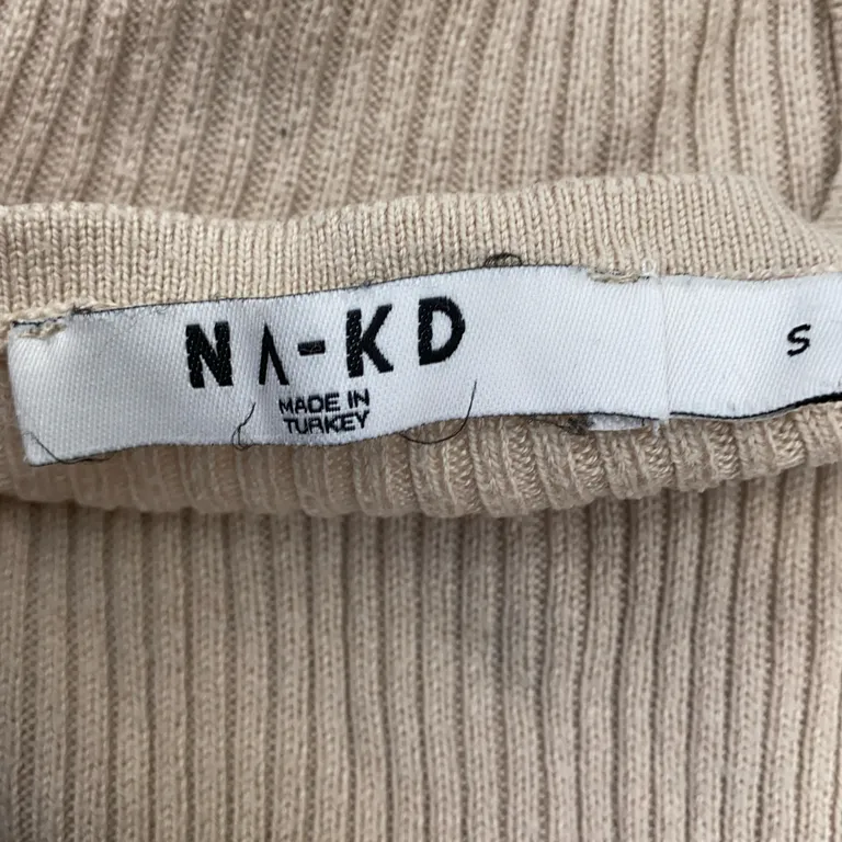 Tröja (Beige) från NA-KD Akryl, Bomull - Varumärke