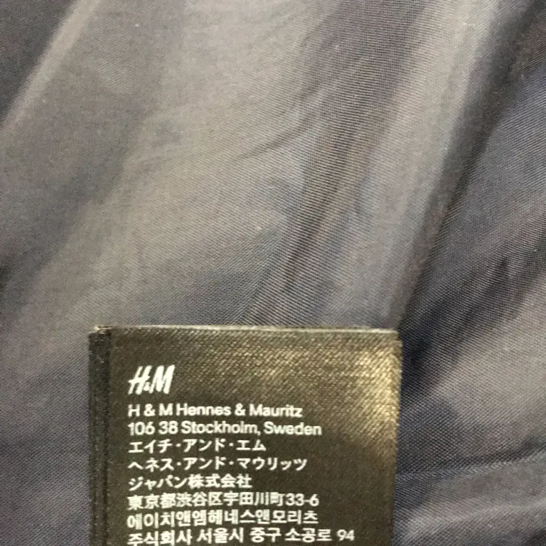 Jacka (Blå) från H&M Mama Polyester - Varumärke