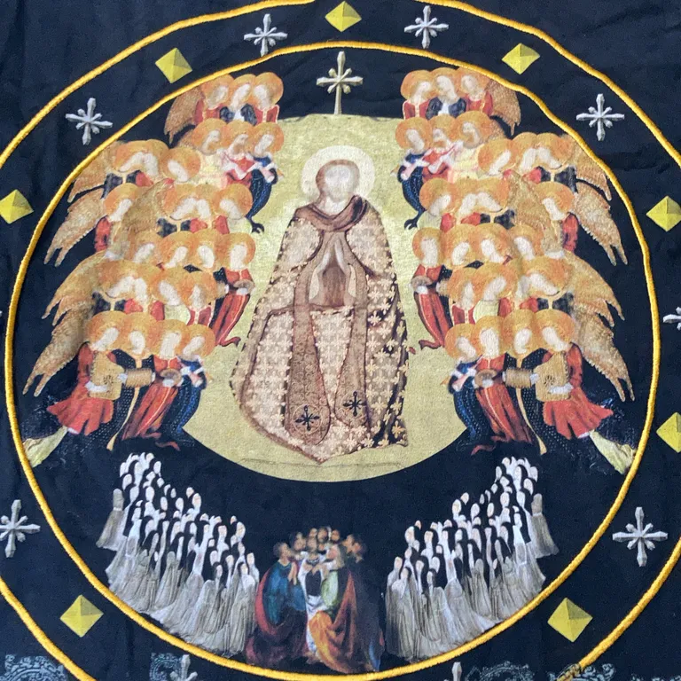 T-shirt (Svart, Flerfärgad) från Givenchy Bomull, Elastan - Bild av äkthetsbevis