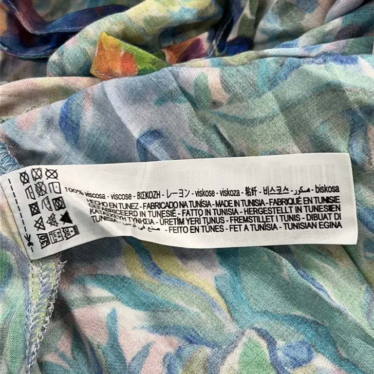 Wrap dress (Blue, Green, Purple, Multicolored) from Oysho | Sellpy