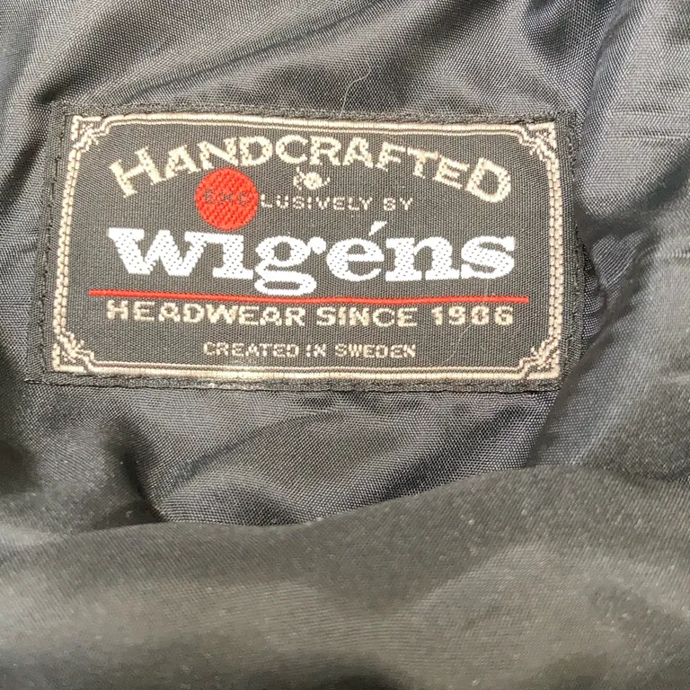 Buckethatt (Svart, Grå) från Wigéns Ull, Polyester - Varumärke