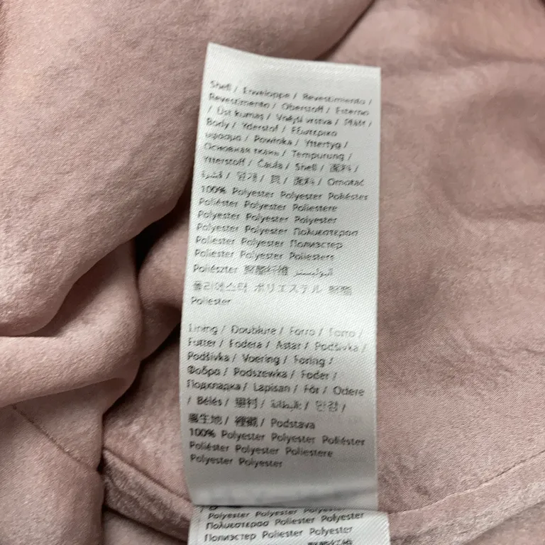 Klänning (Flerfärgad) från NA-KD Polyester - Materialetikett