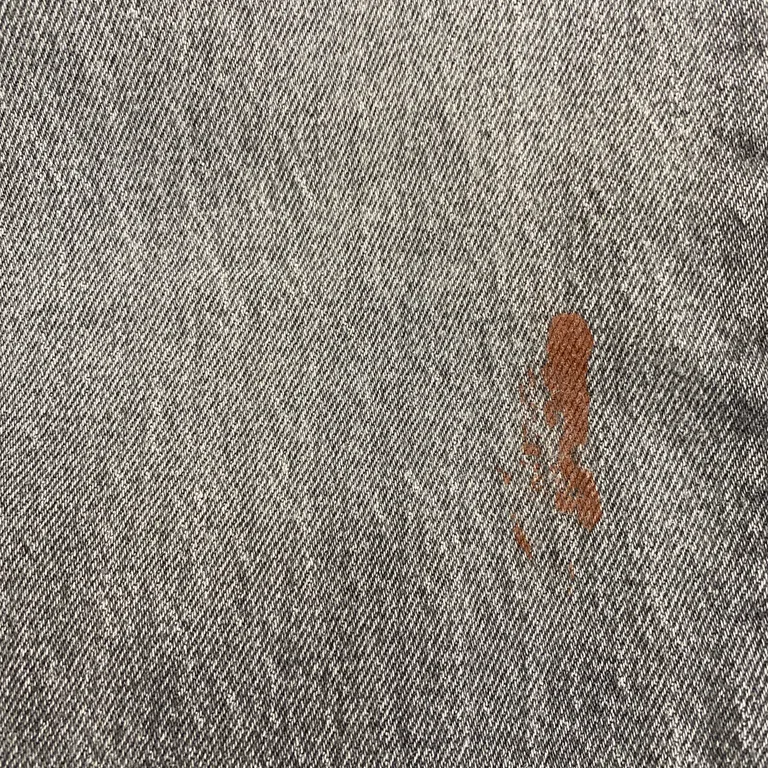 Jeans (Grå) från Levi Strauss & Co Bomull, Elastan - Smutsig - Framsida