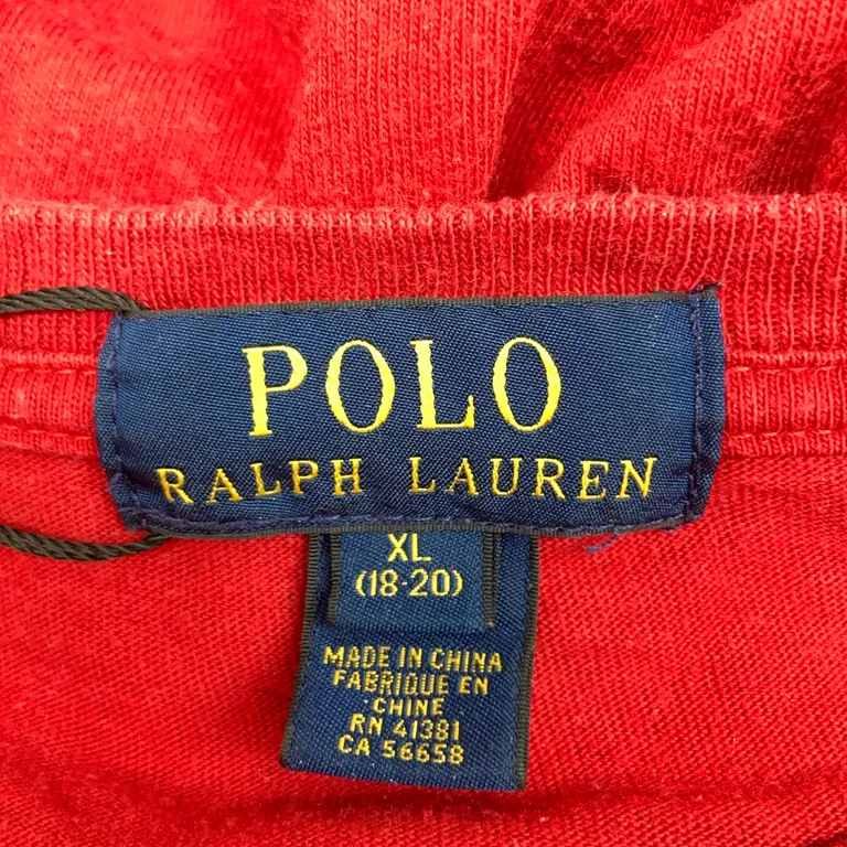 Långärmad t-shirt (Röd) från Polo Ralph Lauren Bomull - Varumärke