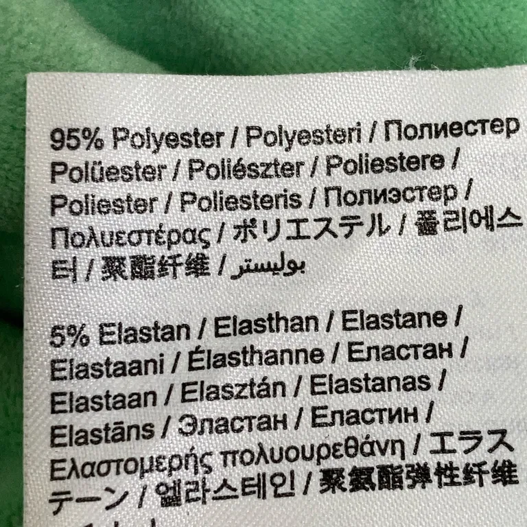 Träningsset (Grön) från Gina Tricot Elastan, Polyester - Materialetikett