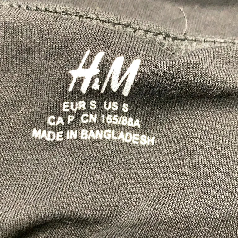 Tubtopp (Svart) från H&M Elastan, Bomull - Varumärke