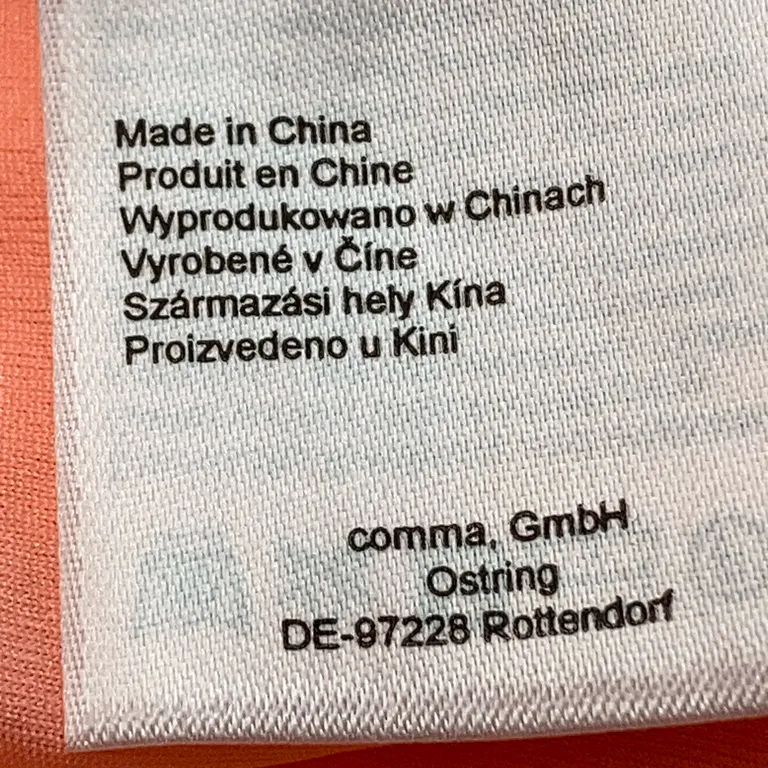 Klänning (Orange) från Comma Polyester - Varumärke