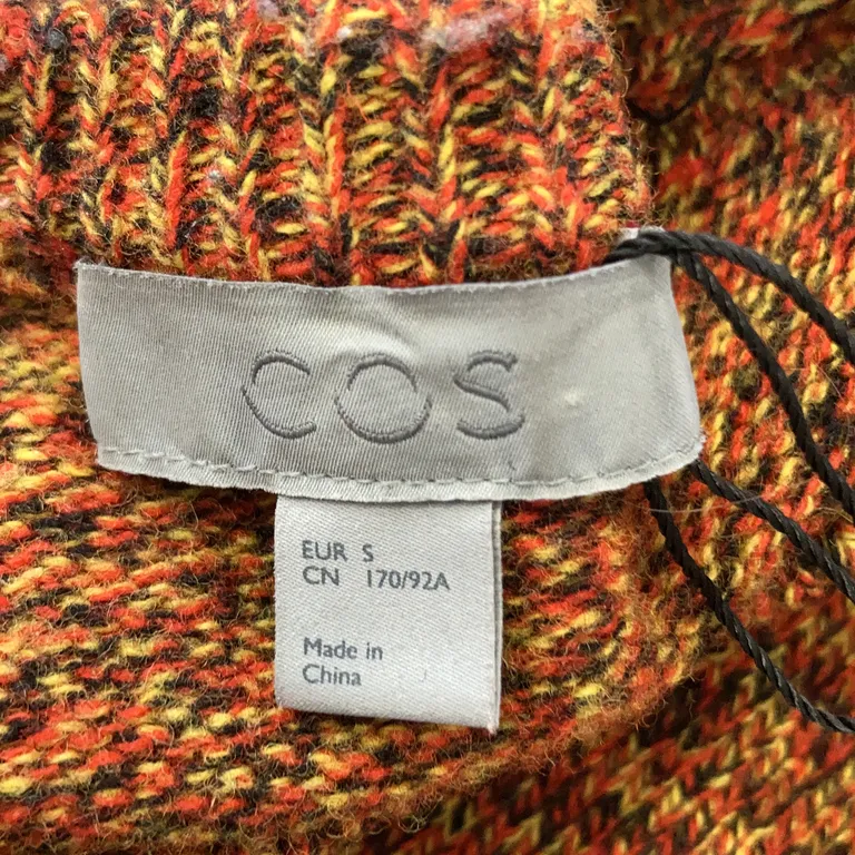 Tröja (Röd, Gul, Orange, Flerfärgad) från COS Ull - Varumärke