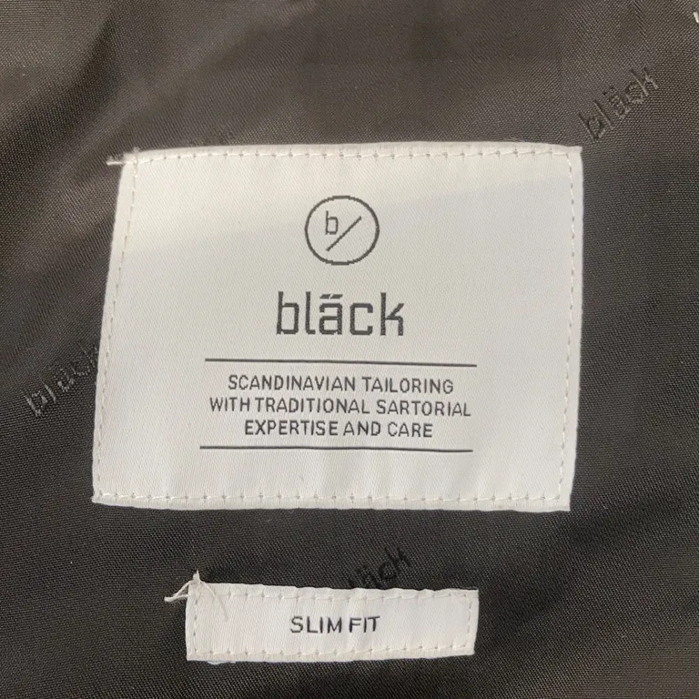 Kavaj (Grå) från Bläck Polyester, Ull, Viskos - Varumärke