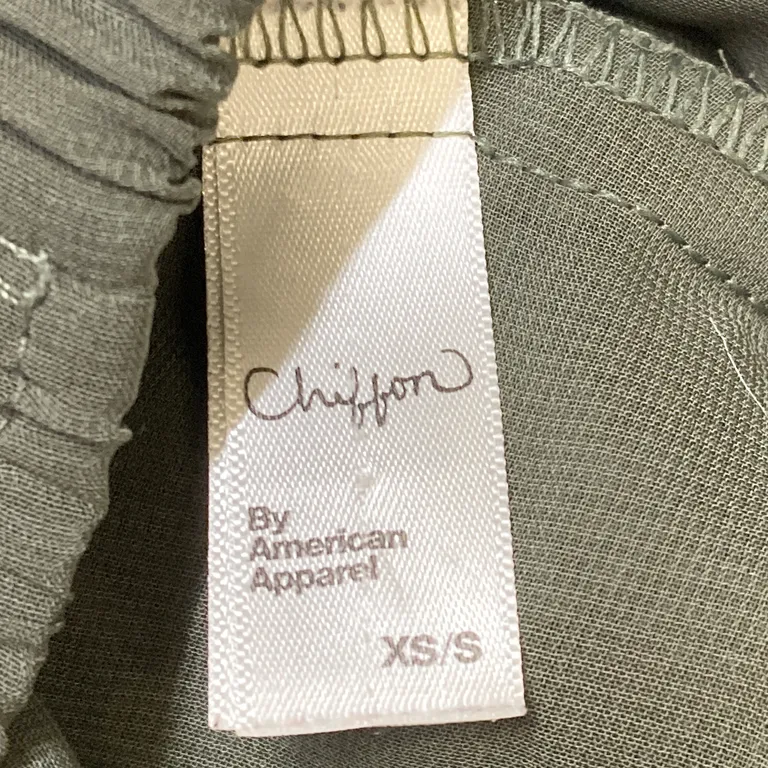 Kjol (Grön) från Chiffon Polyester - Varumärke