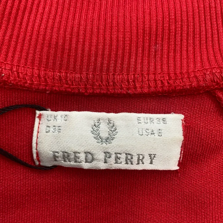 Träningsjacka (Röd) från Fred Perry Bomull, Polyester - Varumärke