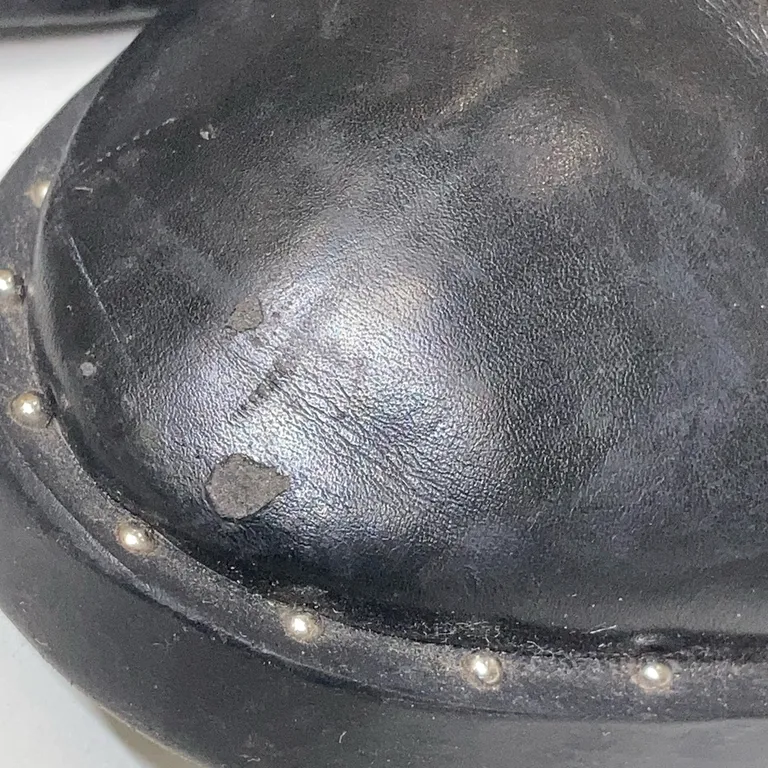 Boots (Svart) från Pull & Bear - Repig - Framsida