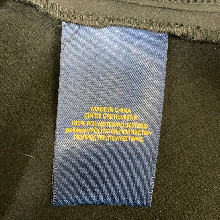 Klänning (Svart) från Polo Ralph Lauren Polyester - Materialetikett