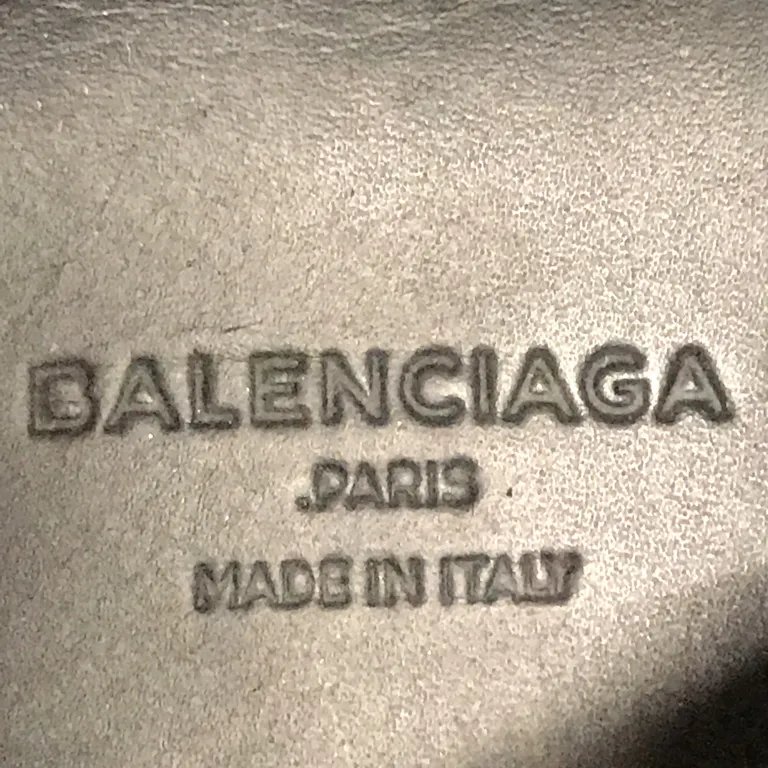 Sneakers (Paris Leather Trainers) från Balenciaga Skinn - Varumärke
