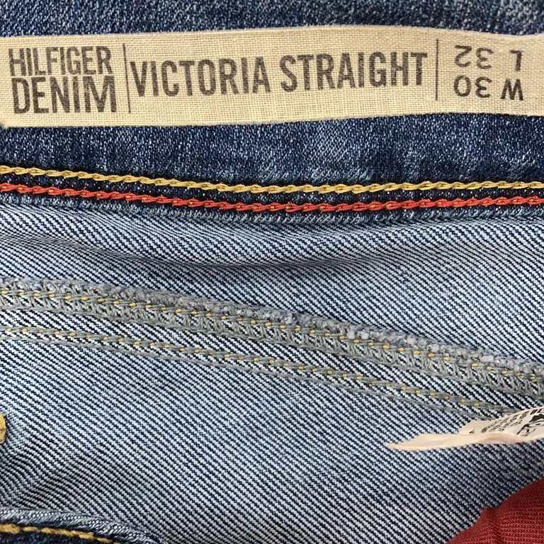 Jeans (Victoria Straight) från Tommy Hilfiger Denim Bomull - Varumärke