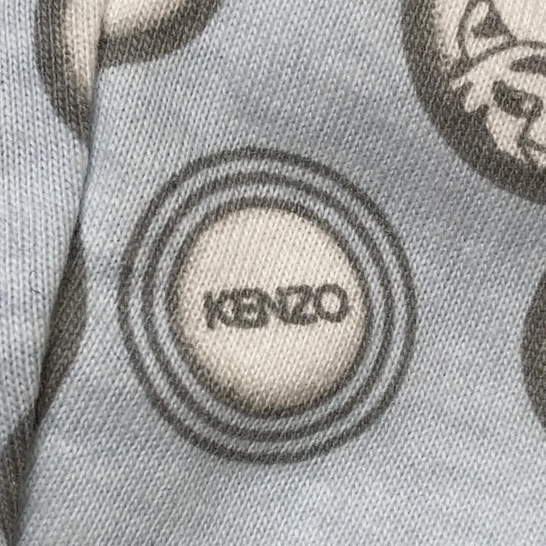 Mössa (Vit, Blå) från Kenzo Kids - Materialetikett