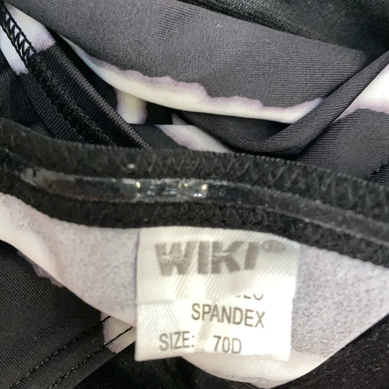 Bikini (Svart, Vit) från Wiki Elastan, Polyamid - Varumärke