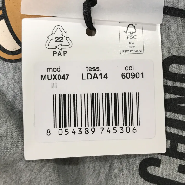 Mössa (Grå) från Moschino Baby - Detaljbild