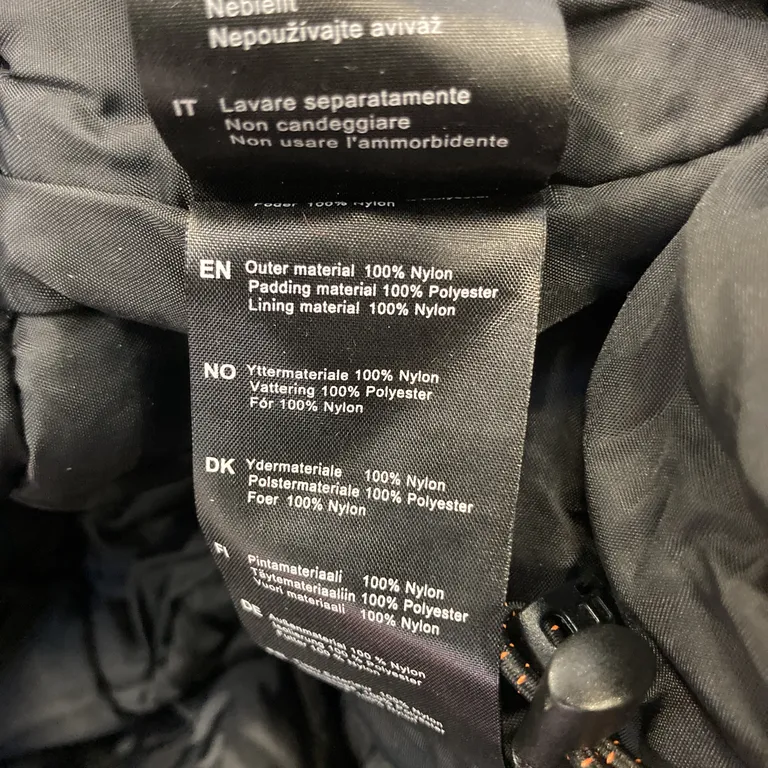 Overall (Blå) från Isbjörn of Sweden Nylon, Polyester - Materialetikett