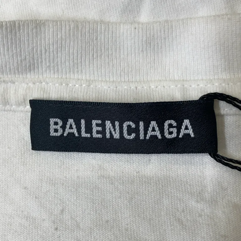 T-shirt (Vit) från Balenciaga Bomull - Varumärke