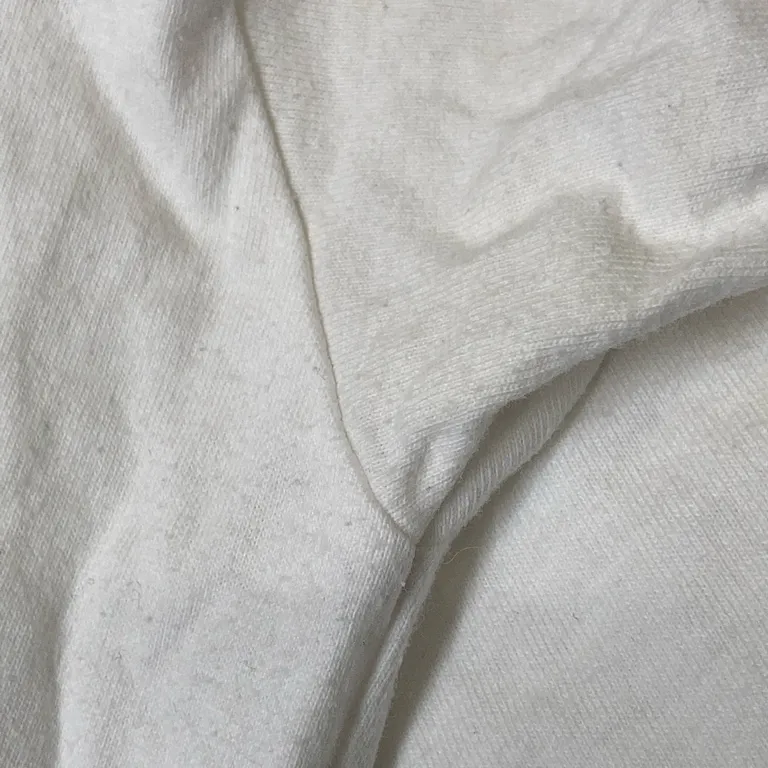 T-shirt (Vit) från Balenciaga Bomull - Missfärgad - Armhåla/Armhålor