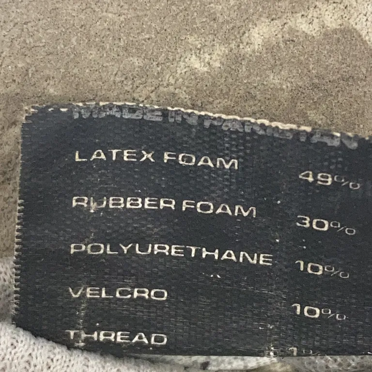 Målvaktshandskar (Vit, Röd) från Select Polyuretan - Materialetikett