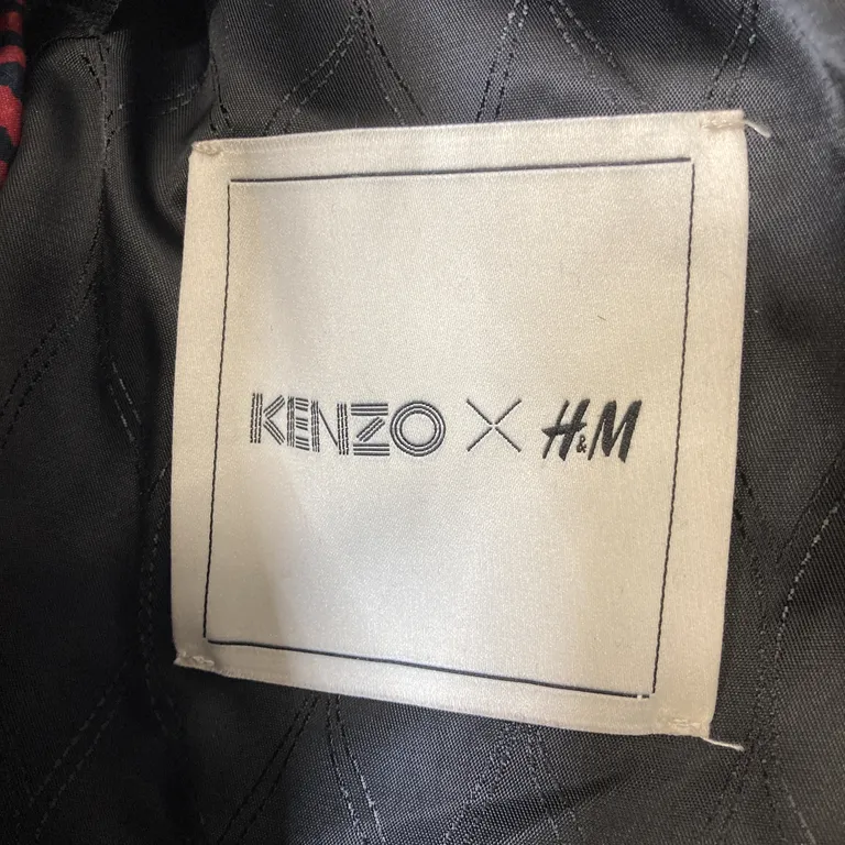 Dunjacka (Svart, Flerfärgad) från Kenzo x H&M Elastan, Viskos, Ull, Dun, Bomull - Varumärke