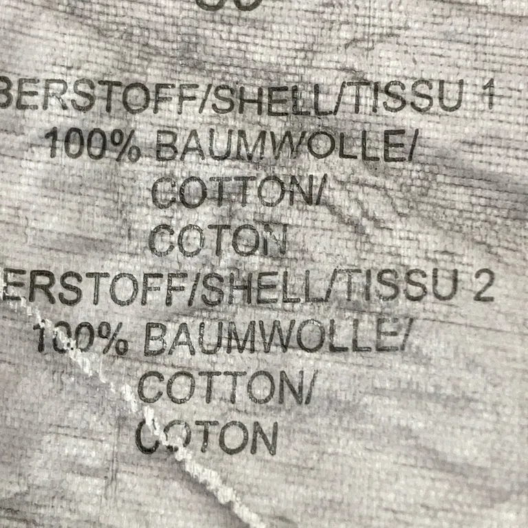 Jeansklänning (Grå) från THEA 42 plus Bomull - Materialetikett