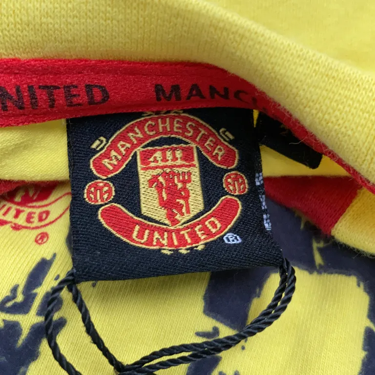 T-shirt (Gul) från Manchester City Bomull, Elastan - Varumärke