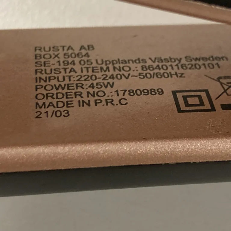 Plattång (BOX 5064) från Rusta - Varumärke