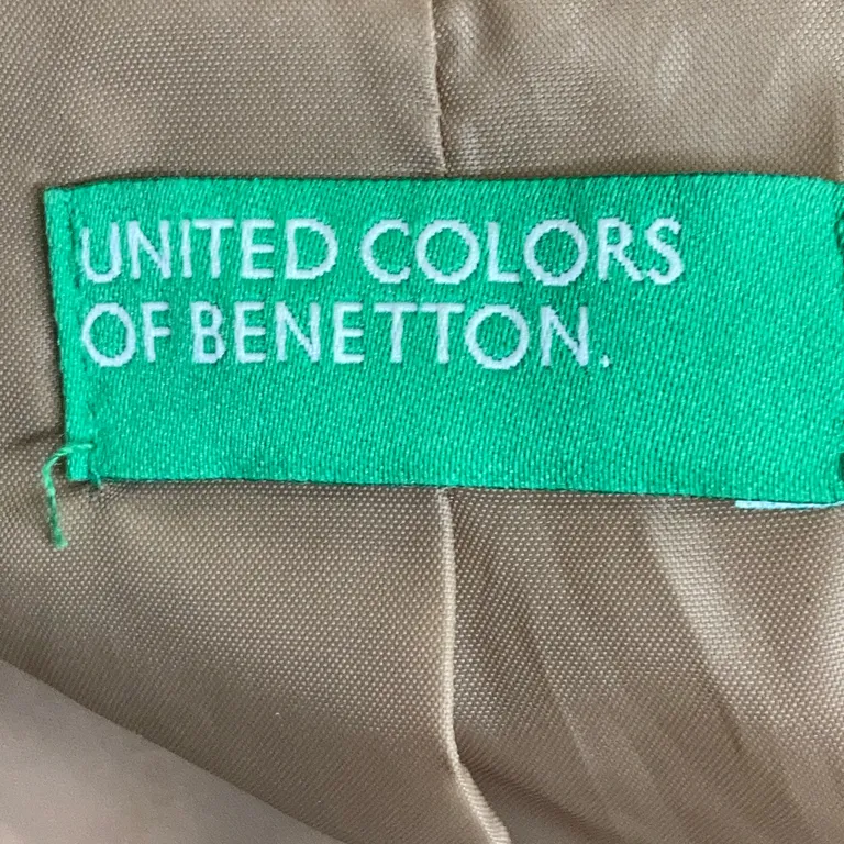 Kappa (Brun) från United Colors of Benetton Polyester, Ull, Viskos - Varumärke
