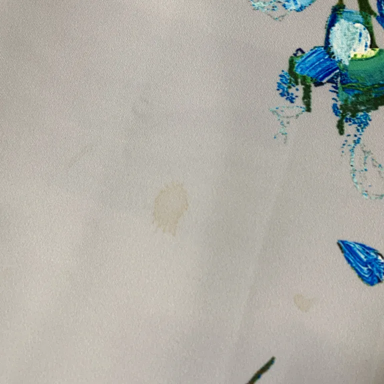 Robe (Bleu, Multicolore) de Ted Baker Élasthane, Polyester - Tachés - Avant