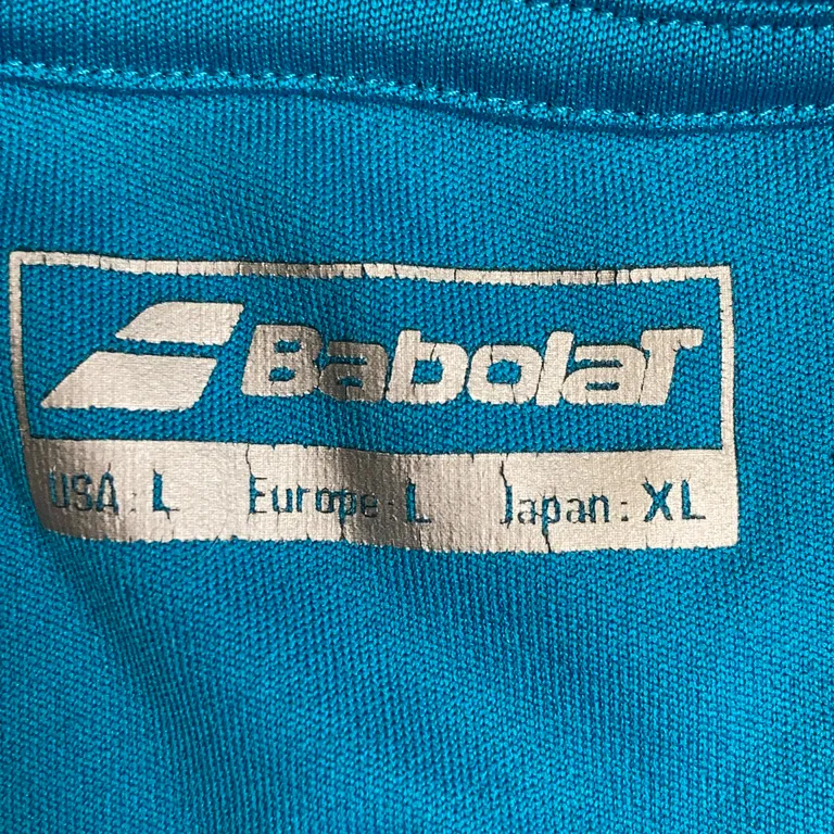 T-shirt (Blå, Vit) från Babolat Polyester - Varumärke