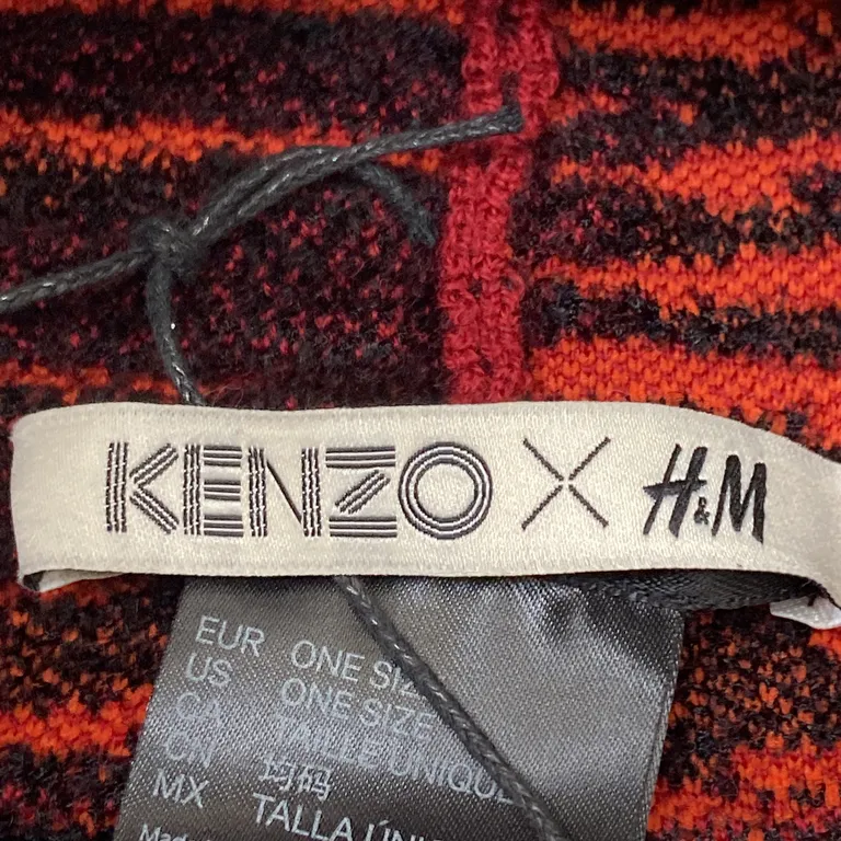 Mössa (Orange, Flerfärgad) från Kenzo x H&M Ull, Polyamid - Varumärke