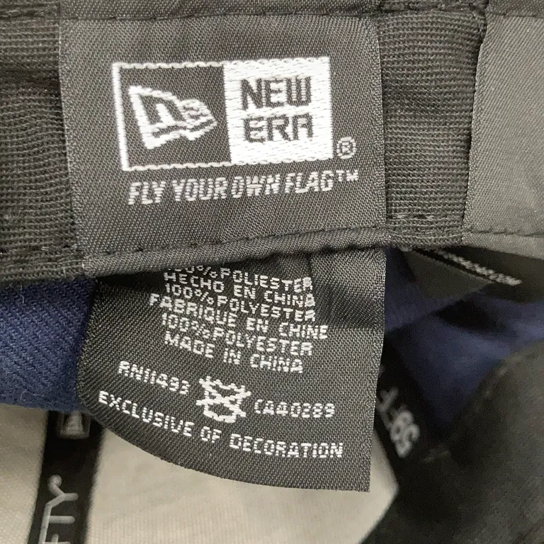 Keps (Blå, Vit) från NFL Polyester - Materialetikett