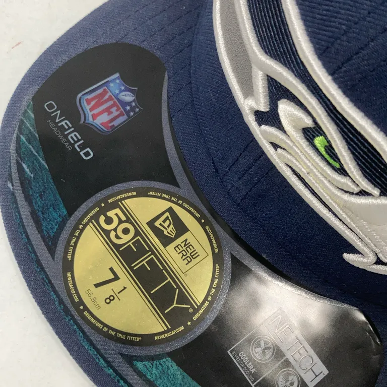 Keps (Blå, Vit) från NFL Polyester - Defekt