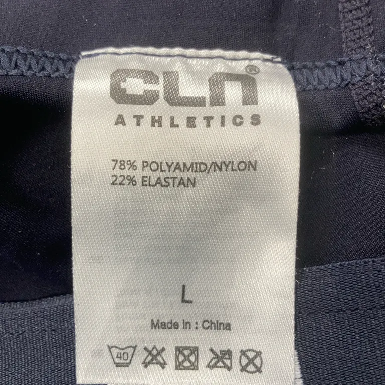 Träningstights (Blå) från CLN Athletics Elastan, Nylon - Materialetikett