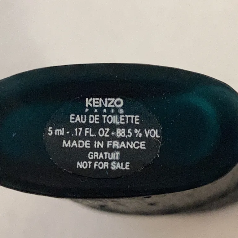 Eau de Toilette (Pour Homme ) de Kenzo - Image du certificat d'authenticité