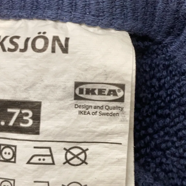 Handduk (Blå) från IKEA Bomull - Varumärke