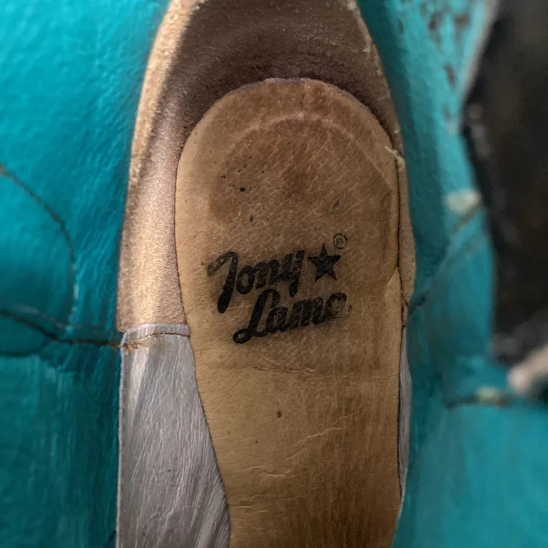 Cowboyboots (Brun, Flerfärgad) från Tony Lama Skinn - Varumärke