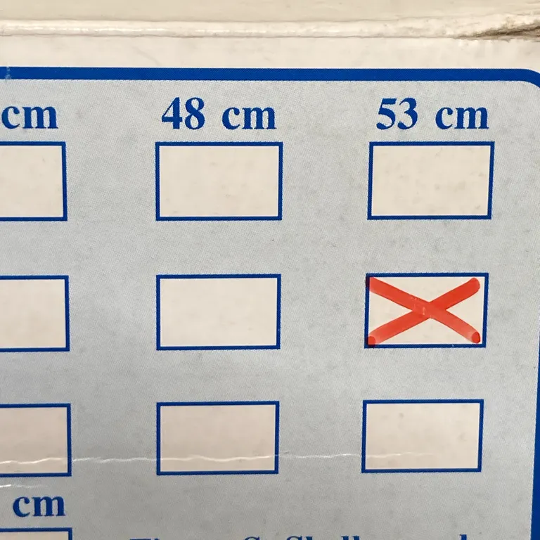 Långfärdsskridskor (Silverfärgad, Röd) från Skyllermarks - sizeAltSuffix