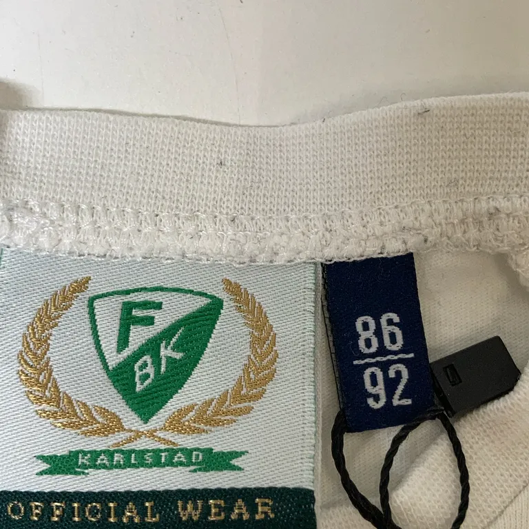 T-shirt (Vit, Flerfärgad) från Karlstad Bomull - Varumärke
