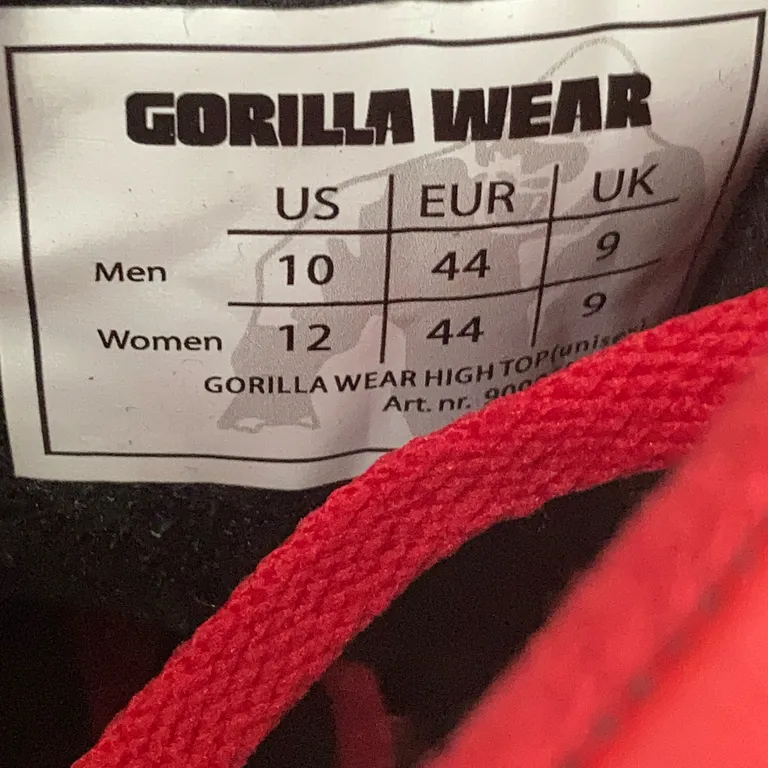 Sneakers (Röd) från Gorilla Wear - sizeAltSuffix