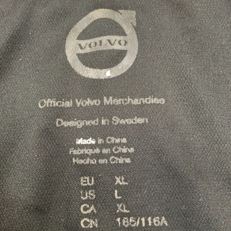 Pikétröja (Svart) från Volvo Polyester - Varumärke
